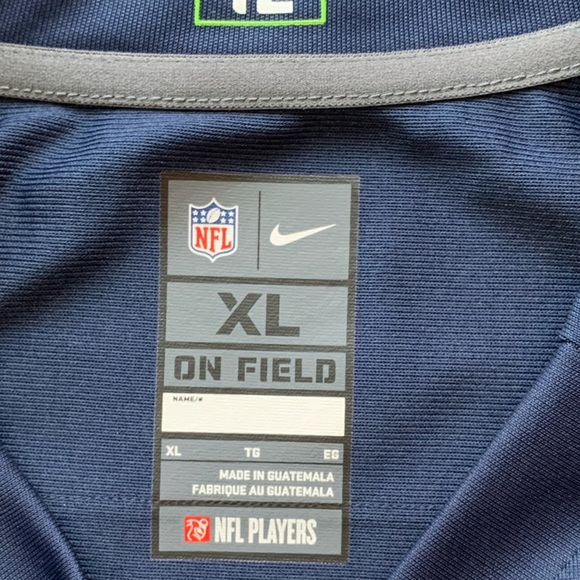 Nike Seattle Seahawks NFL Superbowl replica jersey men’s XL - Picture 5 of 7